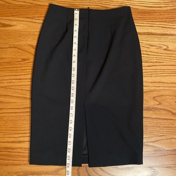 REBECCA TAYLOR BLACK pencil skirt size 2 - Picture 5 of 10
